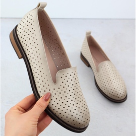 Női nyitott cipő lordok bézs potocki sz12592 1