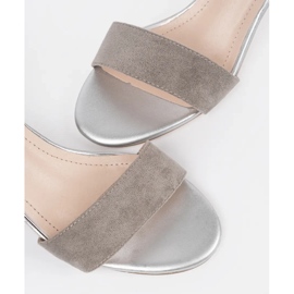 Szandálok Sergio Leone posztján szürke 2