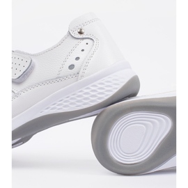 Goodin Dobott fehér bőr szandál 2