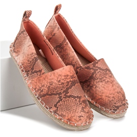 Mckeylor Espadrillák állatmintával rózsaszín 2