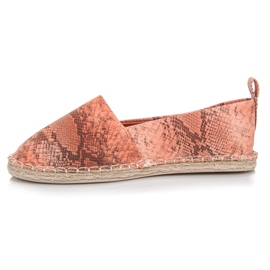 Mckeylor Espadrillák állatmintával rózsaszín 1
