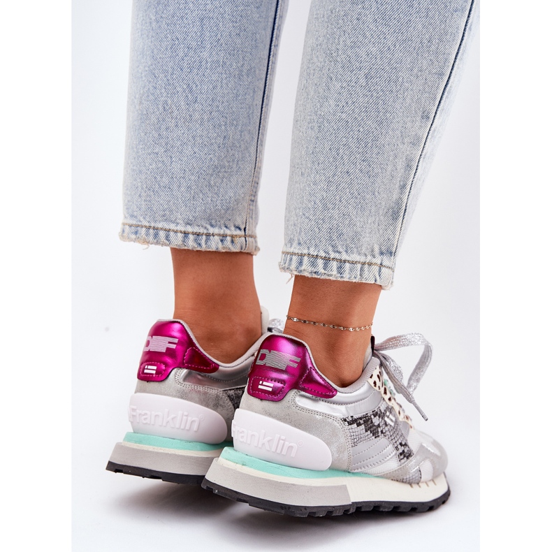 Cipők női sportcipő d.franklin dfsh378006 ezüst 2