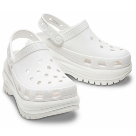 Crocs Mega Crush Clog 207988-100 flip-flop fehér 1