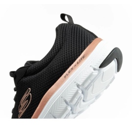 Skechers Flex Appeal 4.0 Brillant View cipő 149303/BKRG fekete 6