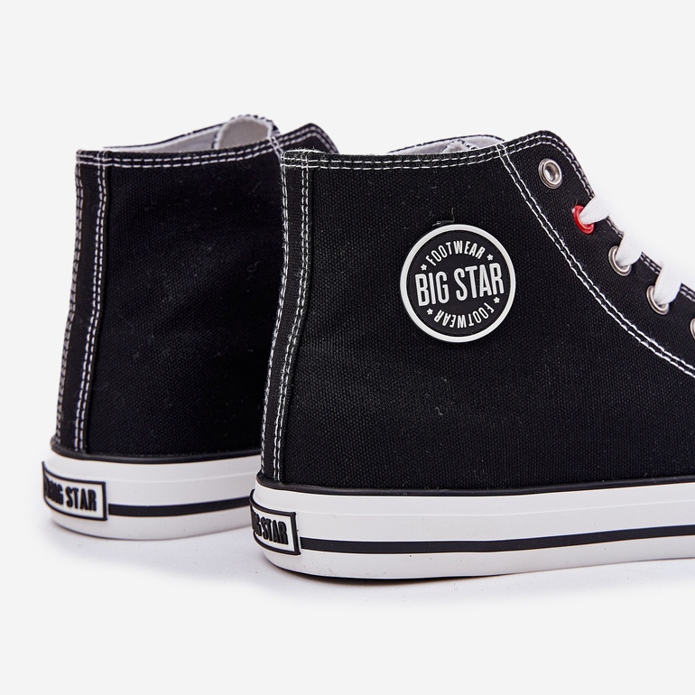 Anyag férfi cipők Big Star NN174304 Hi-Poly rendszer fekete rendszer 2 Anyag férfi cipők Big Star NN174304 Hi-Poly rendszer fekete rendszer 2