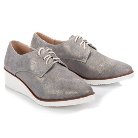 Vinceza Kötött éksarkú szürke 1