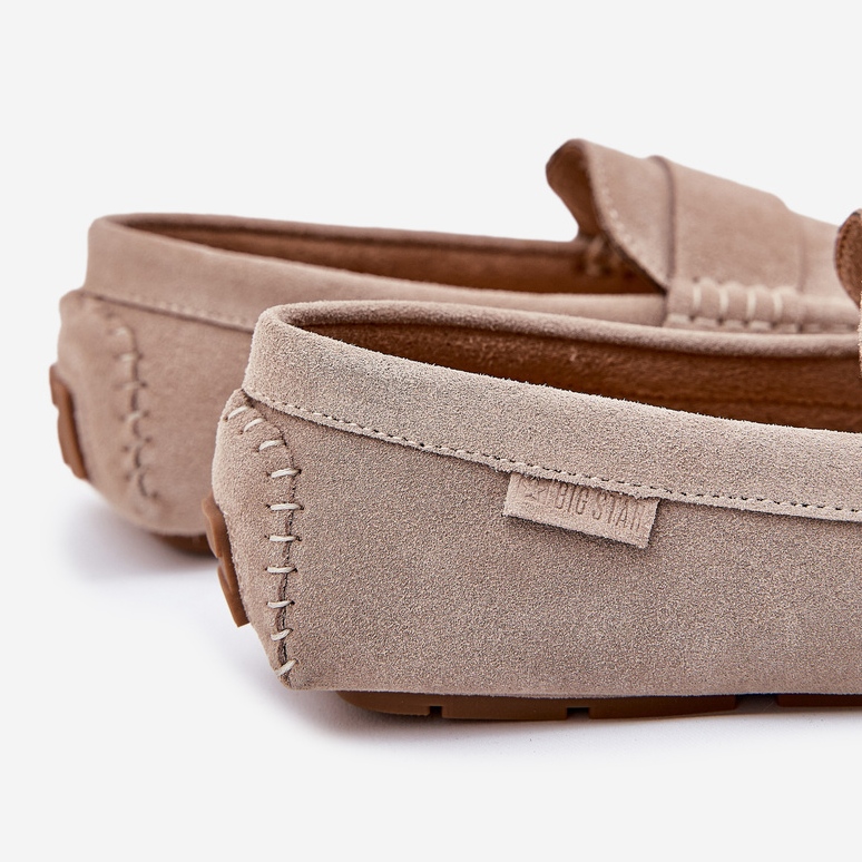 Big Star RR174050 férfi velúr keksz bézs 2