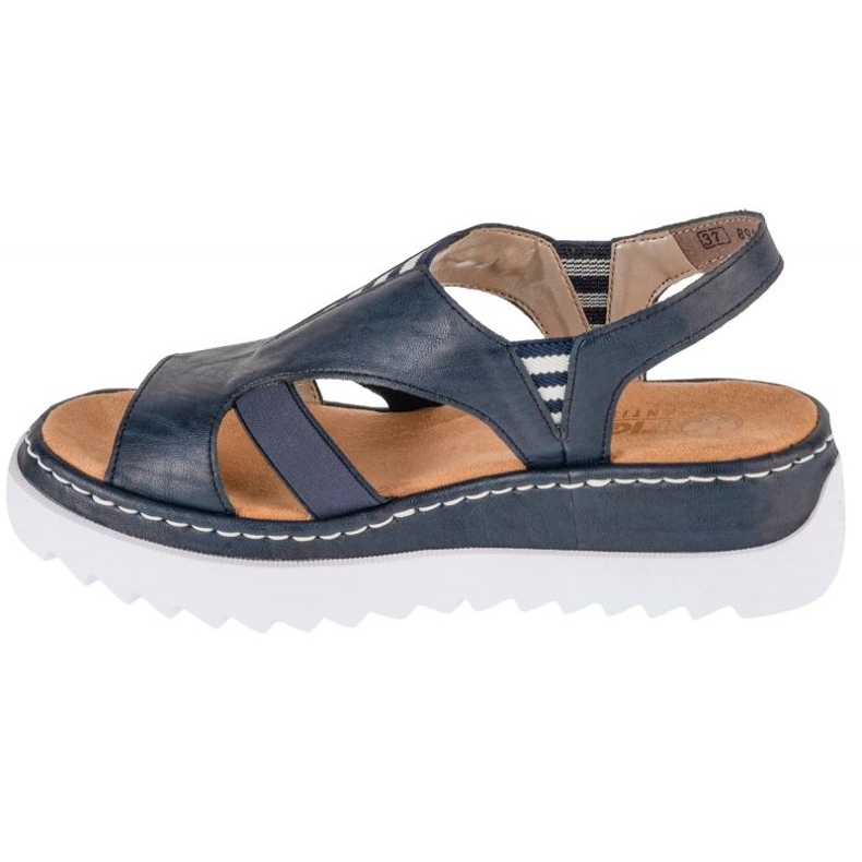 Rieker Sandals v44y5-14 szandál kék 1