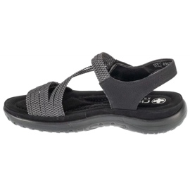 Rieker Sandals 64870-00 szandál fekete 1