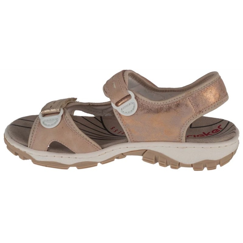 Sandals Rieker Sandals 68866-31 rózsaszín 1