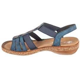 Rieker Sandals 628G7-14 szandál kék 1