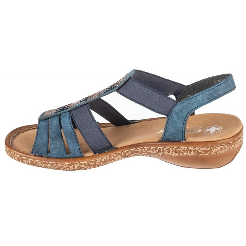 Rieker Sandals 628G7-14 szandál kék 1