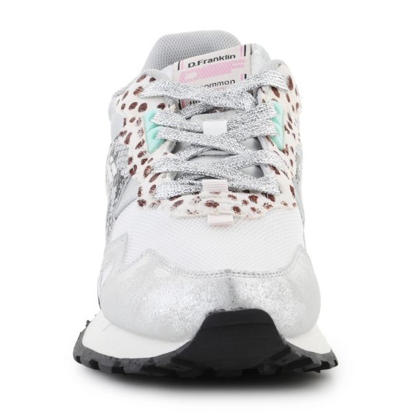 D.Franklin Shoes Vibla Zig Patch DFSH378006-SILV fehér 2