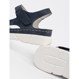 Goodin Navy klasszikus női szandál kék 1