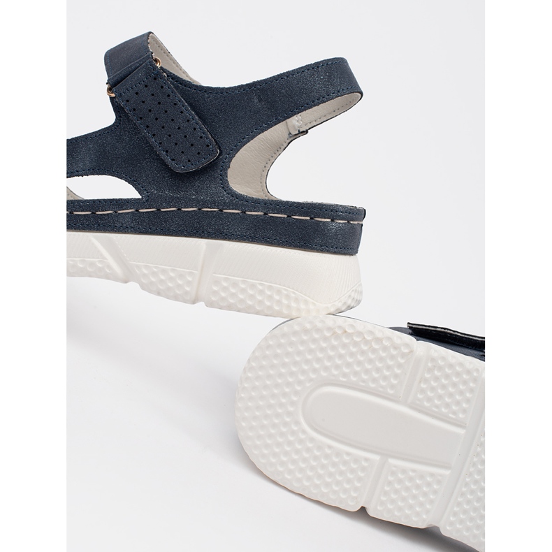 Goodin Navy klasszikus női szandál kék 1