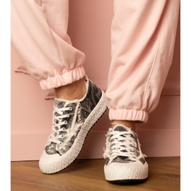 Fekete női cipők sport cipők 1