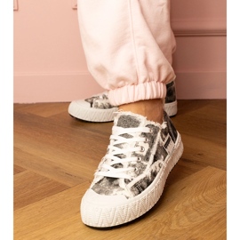 Fekete női cipők sport cipők 2