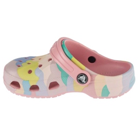 Crocs baya baya szezonális nyomtatott küszöb 209728-606 flip-flop rózsaszín 1