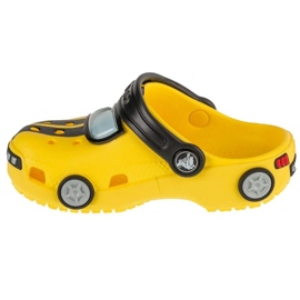 CROCS Classic Flip flops IAM versenyautó CLOG T 210991-77J sárga 1