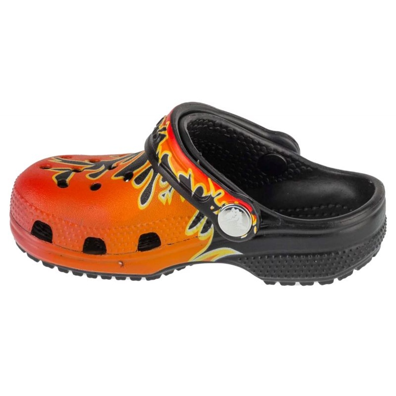 Crocs klasszikus láng eltömíti a gyerekeket t 211214-0c4 flip-flop narancssárga 1