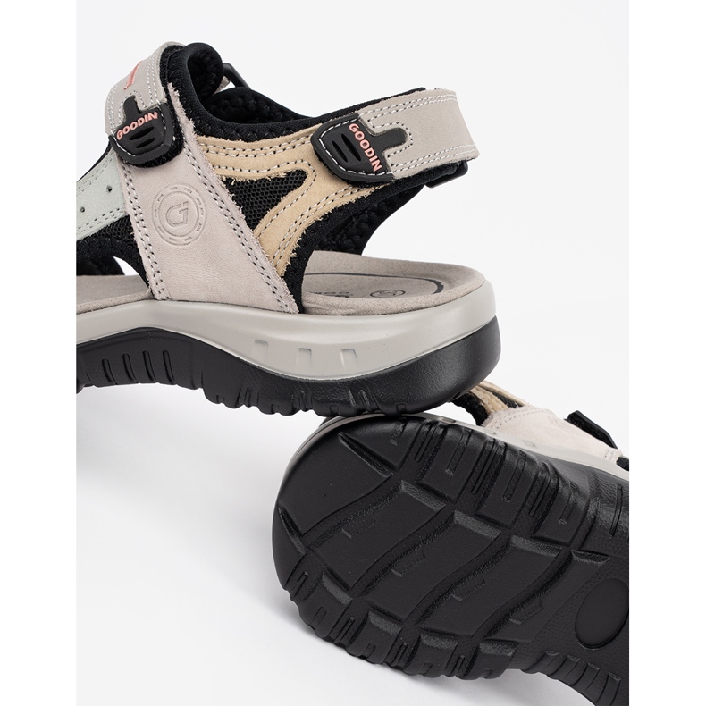 Goodin Többszínű sportszandál bézs 2