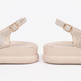 Goodin Bézs kényelmes nők jó szandálja 1