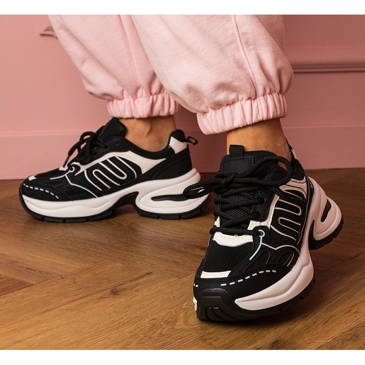 Fekete cipők sport cipők 1