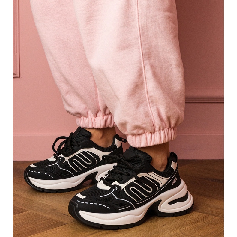 Fekete cipők sport cipők 2