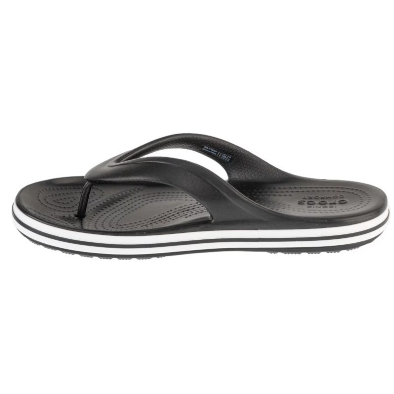 CROCS BAYABAND FLIP 205393-066 fekete 1