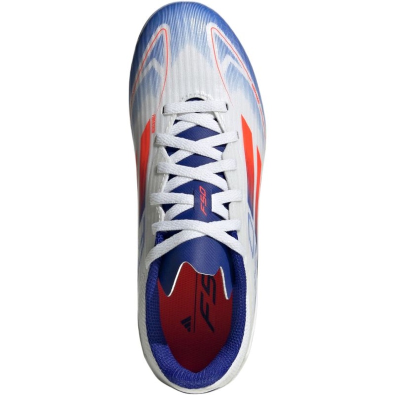 Adidas F50 League FG/MG IF1367 futballcipő fehér 3