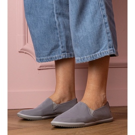 Szürke női elpusztult cipők 1