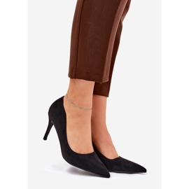 Eco Suede Pins fekete 1
