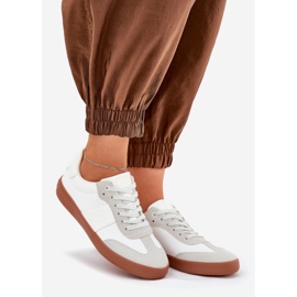 Női cipők Big Star RR274371 fehér-szürke 1