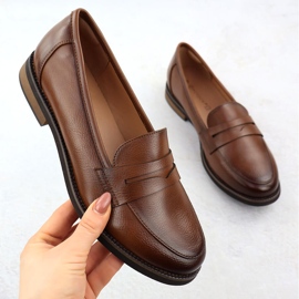 Cipő női cipők lordok barna potocki sz12573 1