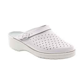 Ortopéd orvosi ékes fehér papucs 1