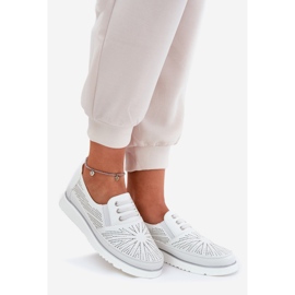 Evento A női cipő fehéren csúszott 1 Evento A női cipő fehéren csúszott 1