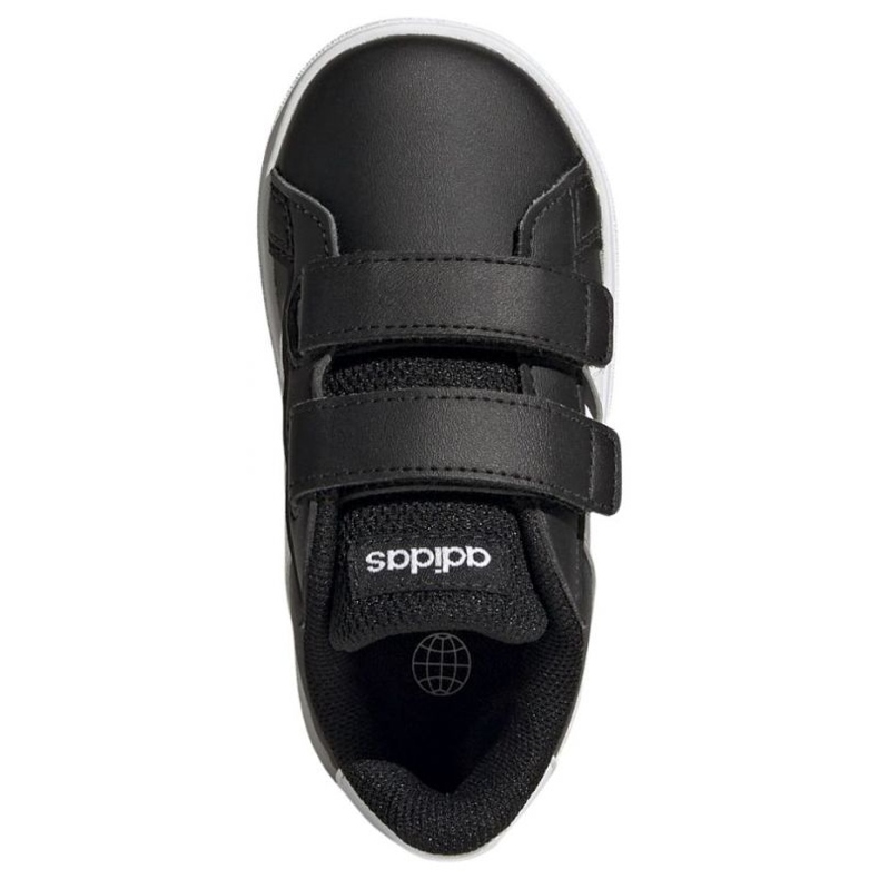 Adidas Grand Court 2.0 Hook és hurok GW6523 cipő fekete 1