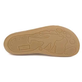 Mezítláb bőr női pontok Pollonus 5-1288-024 Vanilla Verona/perforáció bézs 1