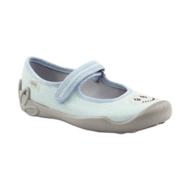 Befado 114y289 balerina papucs Kék hangulatjelek 1