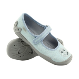 Befado 114y289 balerina papucs Kék hangulatjelek 3