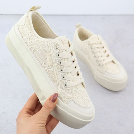 Big Star Sneakers RR274746 cipő bézs 1