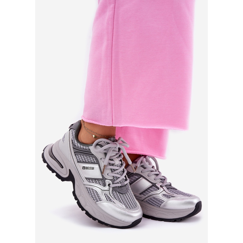 Big Star Női cipők nagy csillag RR274A193 szürke 1