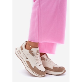 Női cipők Big Star RR274A216 Hi-Polish Bézs-rendszer 1