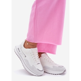 Női cipők Big Star RR274A213 Hi-Poly rendszer fehér rendszer 1