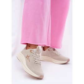 Big Star Cipők sportcipők női nagy csillag RR274A145 Hi-Polish Bézs-rendszer 2