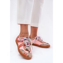 Női bőr cipők maciejka 06840-18 Orange narancssárga 2 Női bőr cipők maciejka 06840-18 Orange narancssárga 2