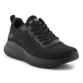 Skechers Bobs Squad Chaos Face 117209-BBK cipő fekete 1
