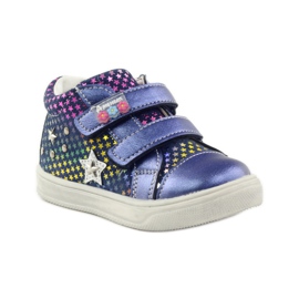 American Club Kényelmes sportcipő az American 703925 csillaggal sötétkék 1