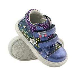 American Club Kényelmes sportcipő az American 703925 csillaggal sötétkék 3