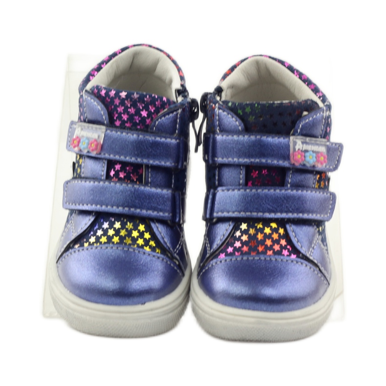 American Club Kényelmes sportcipő az American 703925 csillaggal sötétkék 4